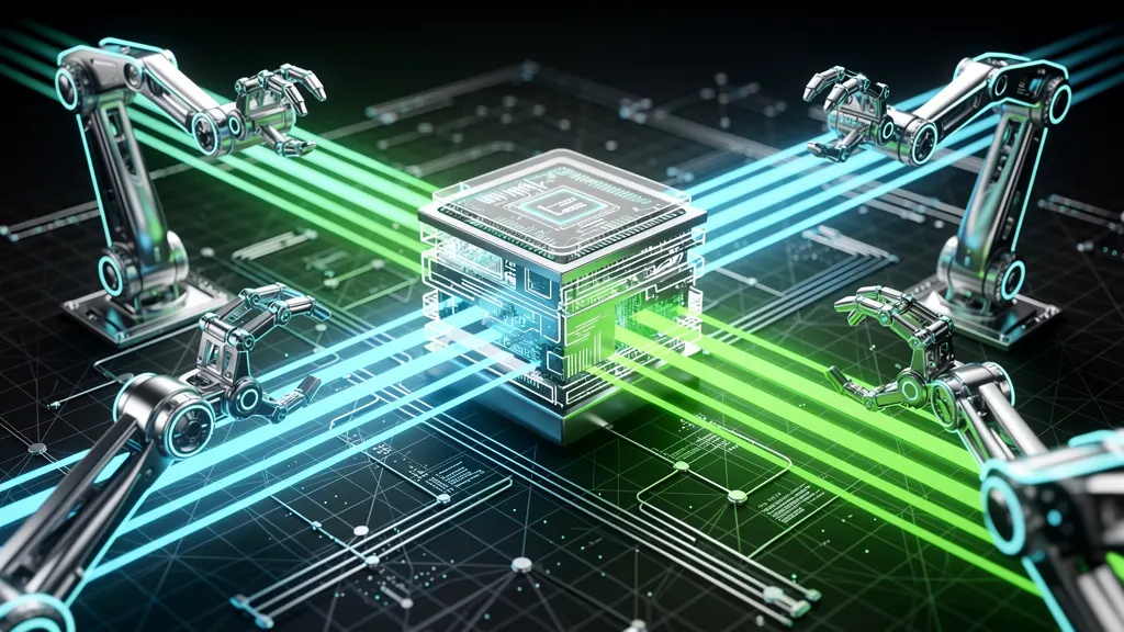 كيفية استخدام NVIDIA Warp وMjWarp لتسريع سير عمل محاكاة الروبوتات والتعلم